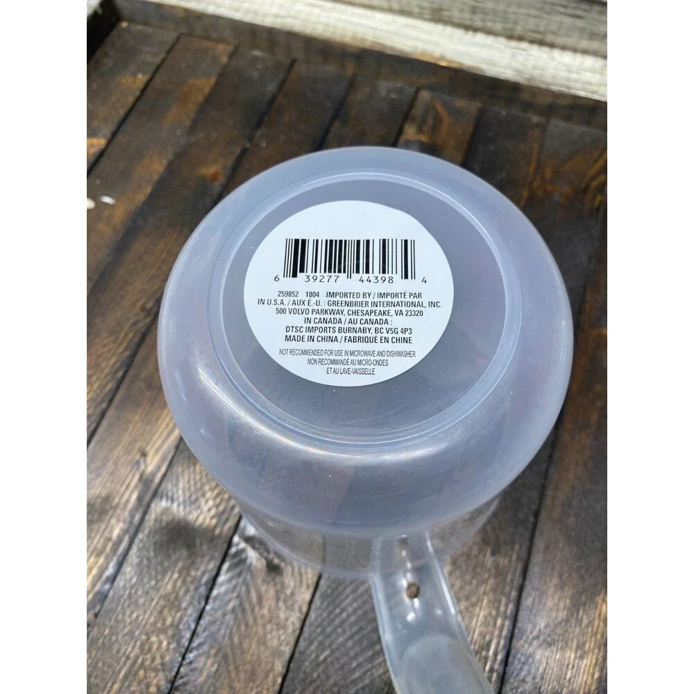 4-Cup Plastic Measuring Cup With Handle Metric & Standard L, ml, oz, Cups